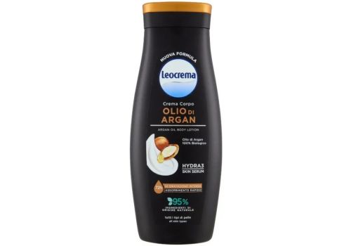Leocrema fluida argan crema corpo idratante 400ml