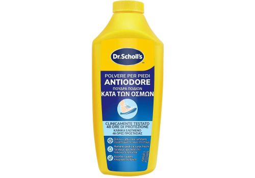 Dr Scholl polvere piedi antiodore protezione attiva 85 grammi