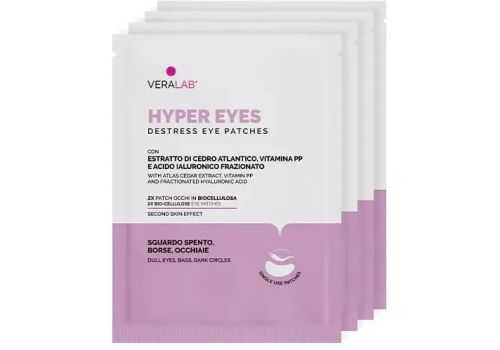 Veralab destress eye patches contorno occhi rilassanti 4 pezzi