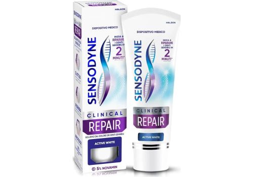 Sensodyne complete repair whitening dentifricio riparazione smalto 75ml