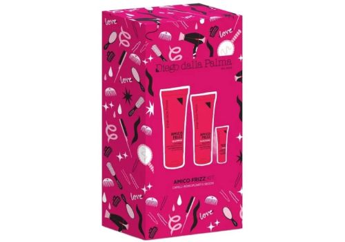Diego Dalla Palma Amico Frizz kit capelli indisciplinati e secchi con shampoo 250ml + maschera 200ml + crema 25ml