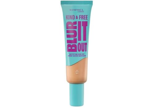 Rimmel blur it out 303 honey fondotinta liquido spf 20 opacizzante e protettivo 30ml