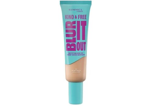 Rimmel blur it out 163 golden vanilla fondotinta liquido spf 20 opacizzante e protettivo 30ml
