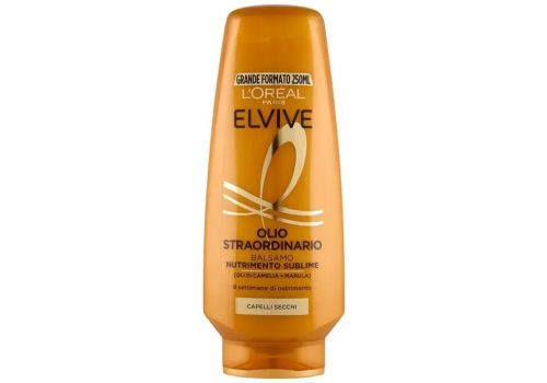 Elvive olio straordinario balsamo nutriente intenso 250ml