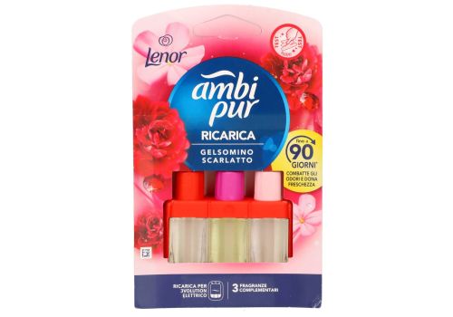 Ambi Pur New 3 Volution Gelsomino ricarica profumatore ambiente elettrico 3 pezzi