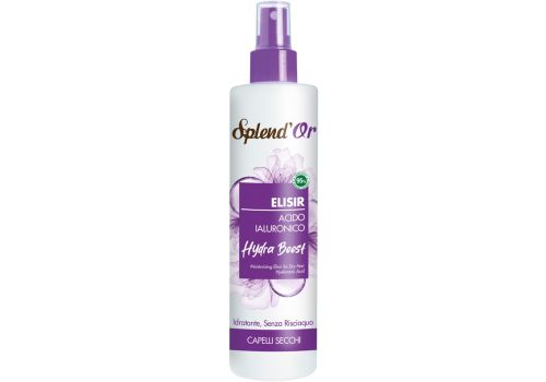 Splend 'Or elisir acido ialuronico trattamento capelli idratante 200ml