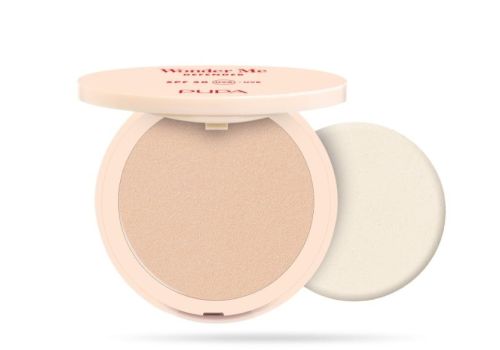 Pupa wonder me 002 neutral beige fondotinta compatto spf