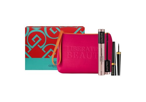Collistar cofanetto con mascara  + eyeliner + bag