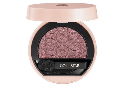 Collistar impeccabile 530 malva shimmer ombretto compatto lunga tenuta