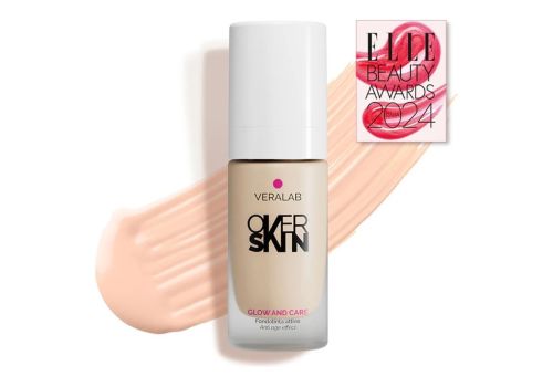 Veralab Overskin glow and care 0.5 fair fondotinta attivo idratante e luminoso 30ml 