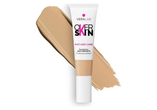Veralab Overskin mat and care 09 nutty fondotinta anti-impurità