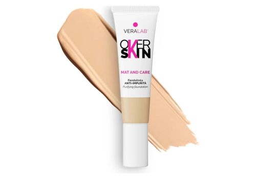 Veralab Overskin mat and care 05 ecru fondotinta anti-impurità