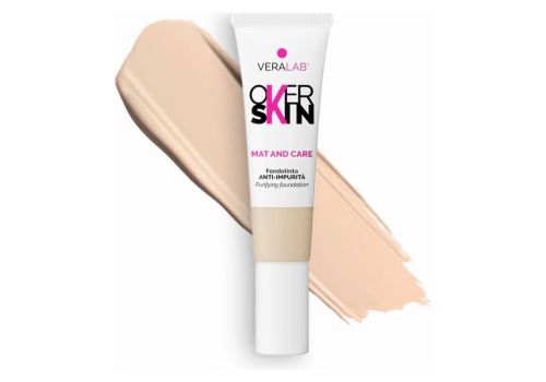 Veralab Overskin mat and care 02 shell fondotinta anti-impurità