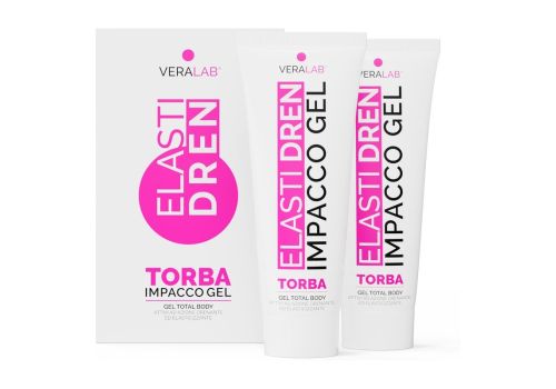 Veralab elastindren torba impacco gel drenante e rassodante 2 x 250ml