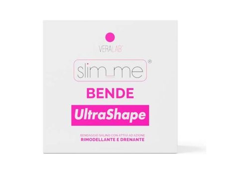 Veralab bendaggio salino ultra shape corpo modellante 4 trattamenti