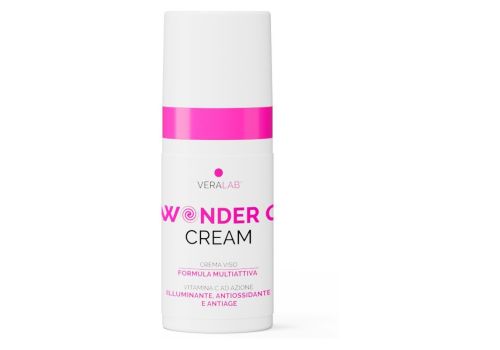 Veralab wonder c cream trattamento viso illuminante antiossidante e antiage 15ml