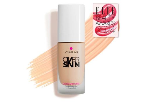 Veralab Overskin glow and care 2.5 desert fondotinta attivo idratante e luminoso 30ml 