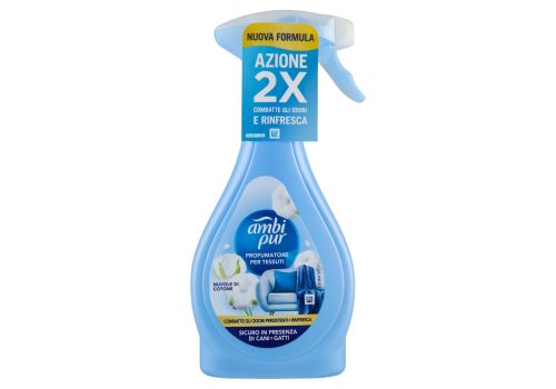 Ambi pur nuvole di cotone profumatore per tessuti azione anti odore spray 385ml