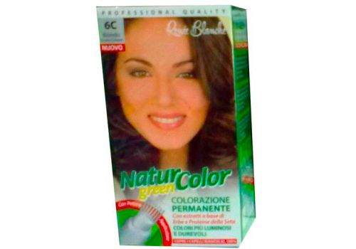 Natur Color Green Colorazione Permanente Naturale 6C Biondo Cenere Scuro