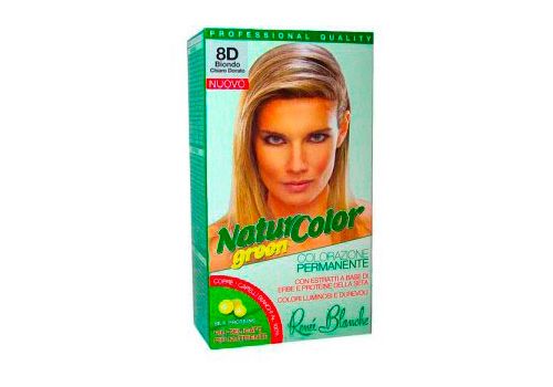 Renèe Blanche Natur Color Green 8d biondo chiaro dorato colorazione permanente naturale
