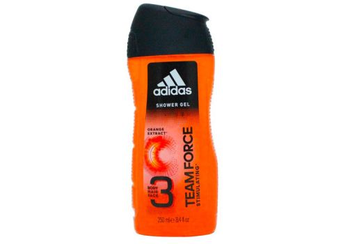 Adidas Team Force Stimulating Doccia Schiuma 250ml
