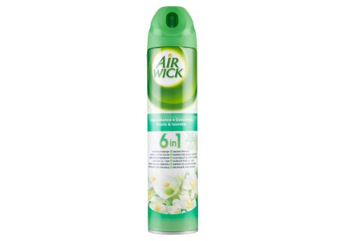Air Wick 6 in 1 fresia bianca e gelsomino spray profumatore per ambienti 240ml