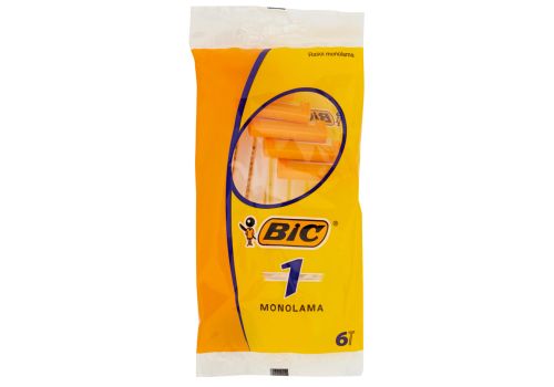 Bic rasoi monolama usa e getta 6 pezzi