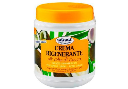 Crema Rigenerante All'Olio Di Cocco per Capelli Lunghi e Medio-Lunghi 1000ml