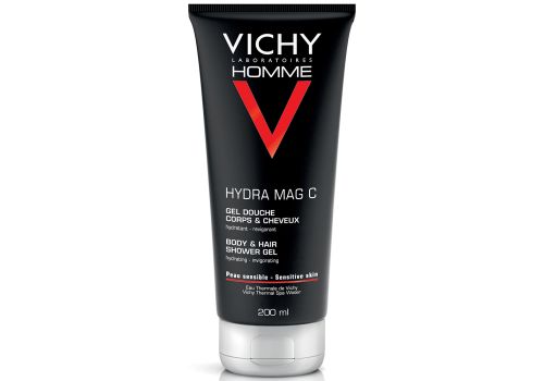 Vichy Homme Hydra Mag C Gel doccia corpo e capelli 200 ml
