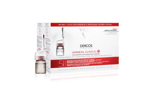 Vichy Dercos Aminexil trattamento anticaduta donna 42 fiale 42 x 6 ml