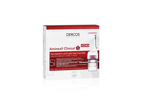 Vichy Dercos Aminexil trattamento anticaduta donna 12 fiale 12 x 6 ml