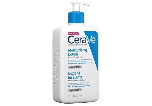 CeraVe lozione idratante corpo pelle da normale a secca 473ml