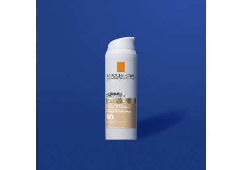 La Roche-Posay Anthelios Age Correct Tinted spf 50 crema solare colorata trattamento foto-correttivo 50ml | offerta speciale
