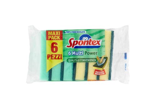 Spontex Multi Power spugna sper stoviglie 6 pezzi