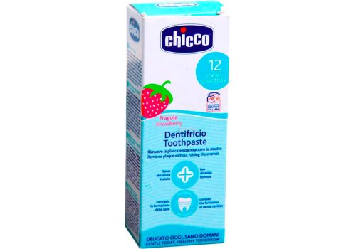Chicco Dentifricio Gusto Fragola 12M+ 50ml