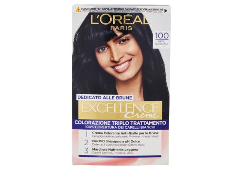 L''Oréal Paris Excellence Creme 100 nero naturale colorazione triplo trattamento
