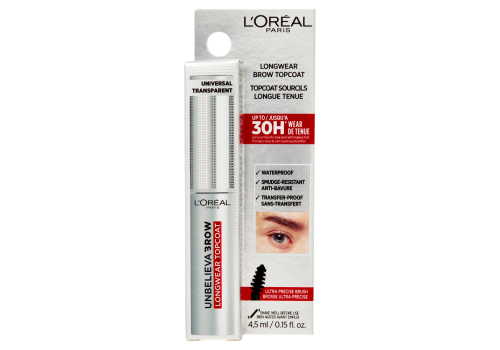 L'Oréal Paris Unbelievabrow gel trasparente fissante per sopracciglia 4,5ml
