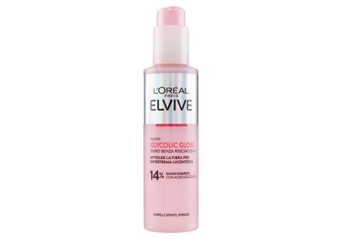Elvive Glycolic Gloss siero senza risciacquo con acido glicolico per capelli spenti e porosi 150ml