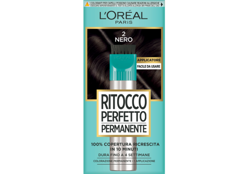 L''Oréal Paris ritocco perfetto permanente con applicatore 2 nero