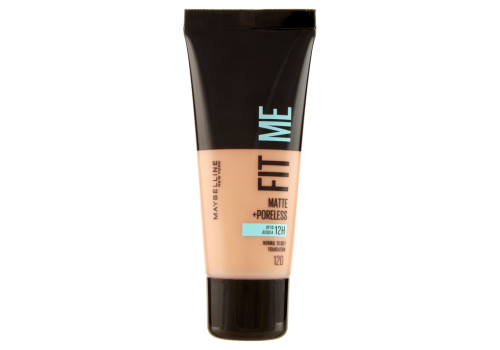 Maybelline New York Fit Me matte + poreless 120 classic ivory fondotinta finish opacizzante 30ml