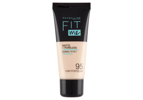 Maybelline New York Fit Me matte + poreless 35 fair porcelaine fondotinta finish opacizzante 30ml