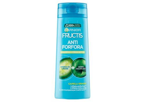 Fructis Antiforfora Citrus Detox shampoo con antibatterico 250ml