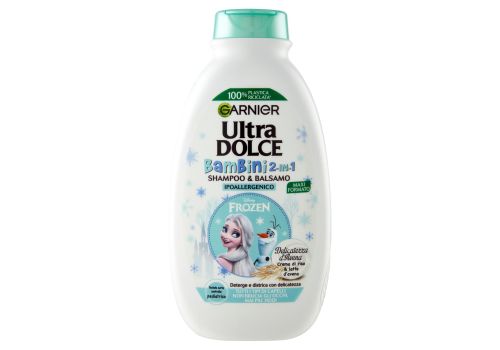 Garnier Ultra Dolce disney frozen shampo e balsamo 2 in 1 ipoallergenico per bambini 300ml