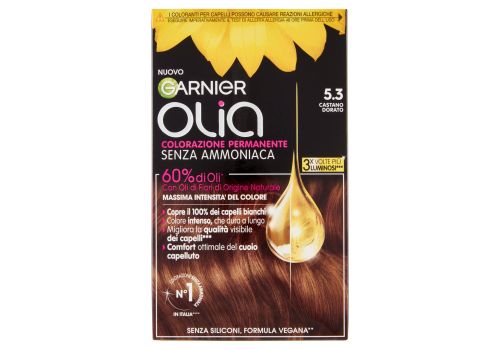 Garnier 5.3 castano dorato olia tinta capelli senza ammoniaca