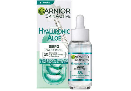 Garnier Skin Active Hyaluronic Aloe siero viso rimpolpante 30ml