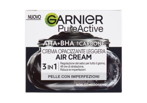Garnier Pure Active Air Cream AHA + BHA crema opacizzante leggera 50ml