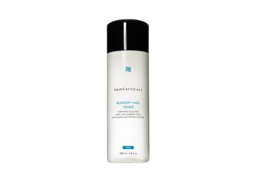 SkinCeuticals Blemish + Age Toner Tonico Esfoliante a base di Acido Salicilico, Glicolico e LHA 200ml