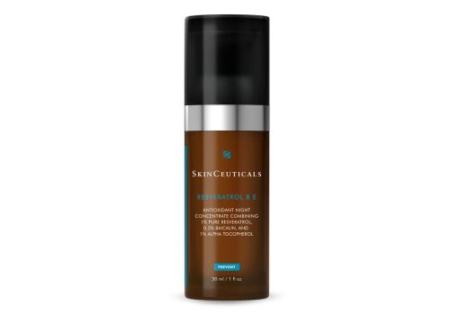 SkinCeurticals Resveratrol B E siero antiossidante notte per il trattamento di rughe e perdita di tono con Resveratrolo e Vitamina E 30ml