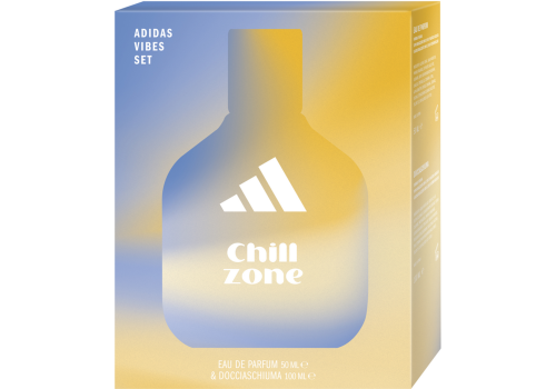 Adidas Vibes Chill Zone profumazione rilassante cofanetto con eau de toilette 50ml + gel doccia 100ml