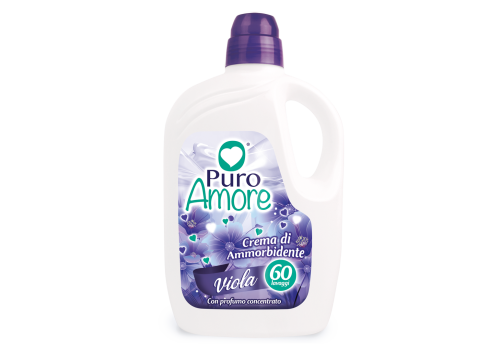 Puro Amore crema di ammorbidente viola con profumo concentrato 60 lavaggi